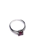 Anello Stocco Gioielli Donna in Oro bianco Zircone ANS 105 - ANS 105